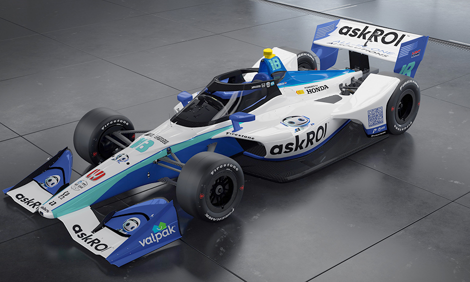 thumbnail for askROI Joins Dale Coyne Racing as Primary Sponsor for No. 18