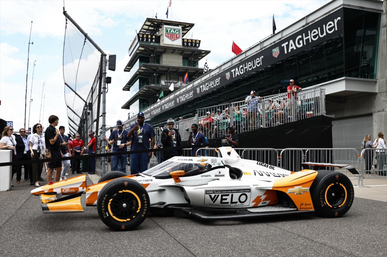 Christian Lundgaard - Indianapolis 500 Practice - By: Chris Jones -- Photo by: Chris Jones