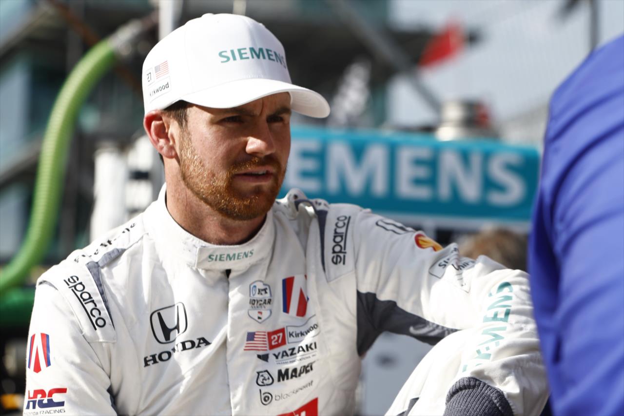Kyle Kirkwood - Indianapolis 500 Practice - By: Chris Jones -- Photo by: Chris Jones
