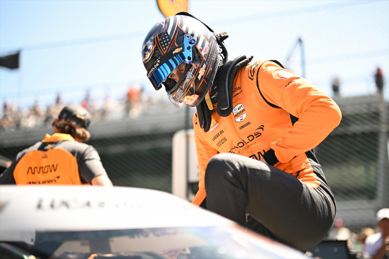 Christian Lundqvist - Indianapolis 500 Practice - By: James Black -- Photo by: James  Black