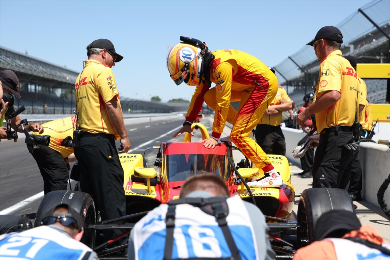 Alex Palou - Indianapolis 500 Pole Day and Last Chance Qualifying - By: Matt Fraver -- Photo by: Matt Fraver