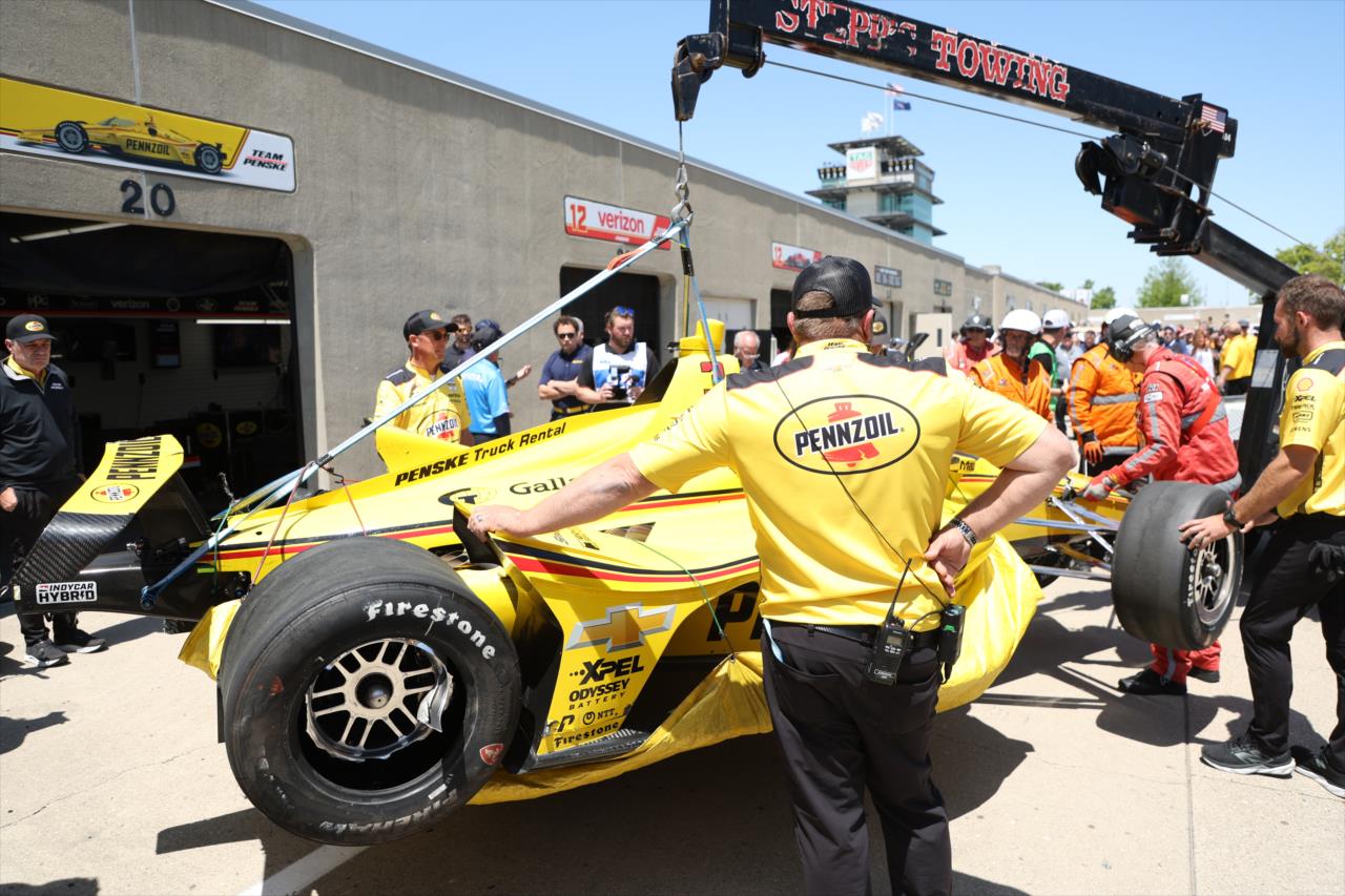 Scott McLaughlin - Indianapolis 500 Pole Day and Last Chance Qualifying - By: Matt Fraver -- Photo by: Matt Fraver