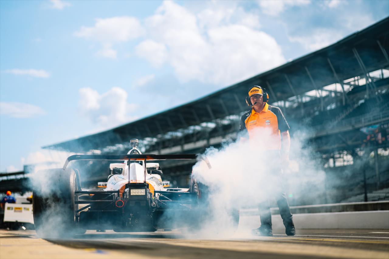 Christian Lundgaard - Indianapolis 500 Practice - By: Joe Skibinski -- Photo by: Joe Skibinski