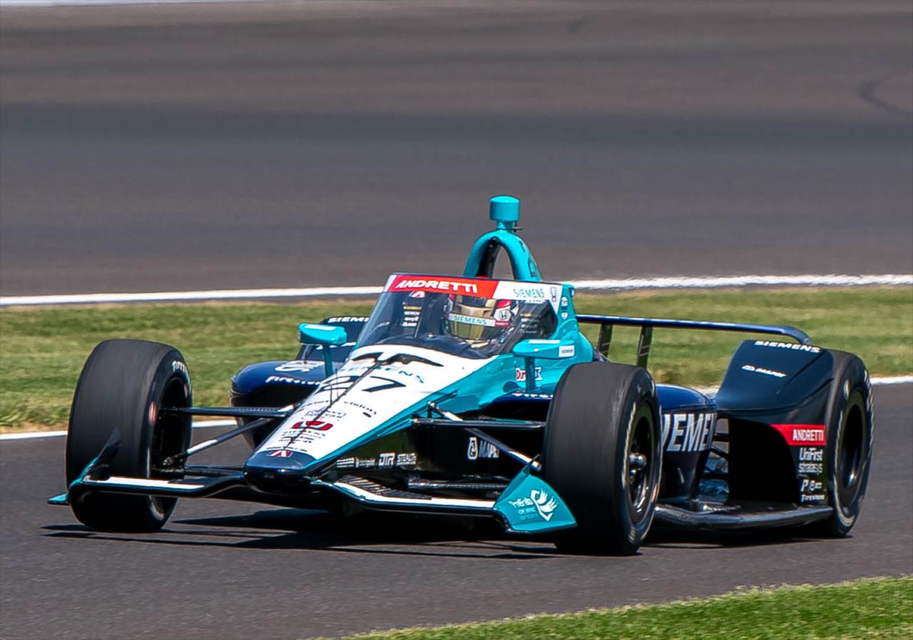 Kyle Kirkwood - Indianapolis 500 Practice - By: John Grainda -- Photo by: John Grainda