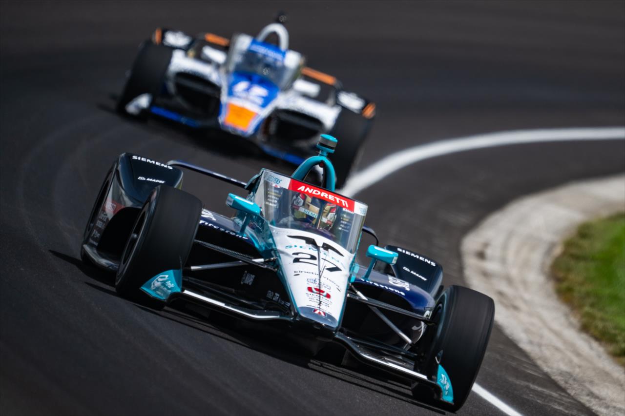 Kyle Kirkwood - Indianapolis 500 Practice - By: Karl Zemlin -- Photo by: Karl Zemlin