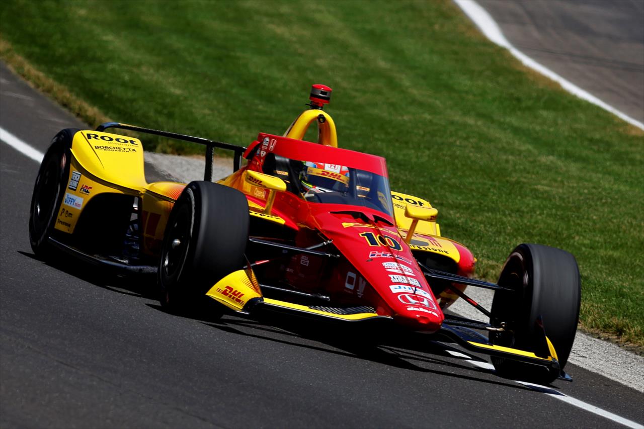 Alex Palou - Indianapolis 500 Practice - By: Paul Hurley -- Photo by: Paul Hurley