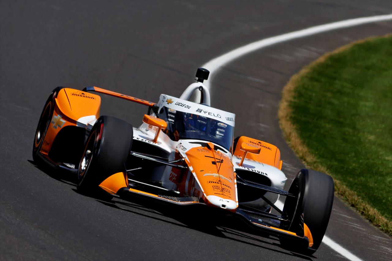Christian Lundgaard - Indianapolis 500 Practice - By: Paul Hurley -- Photo by: Paul Hurley