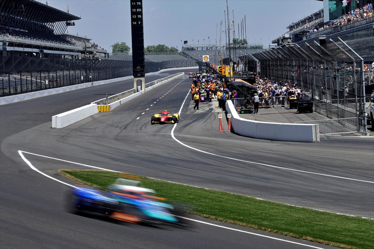 Alex Palou - Indianapolis 500 Practice - By: Paul Hurley -- Photo by: Paul Hurley
