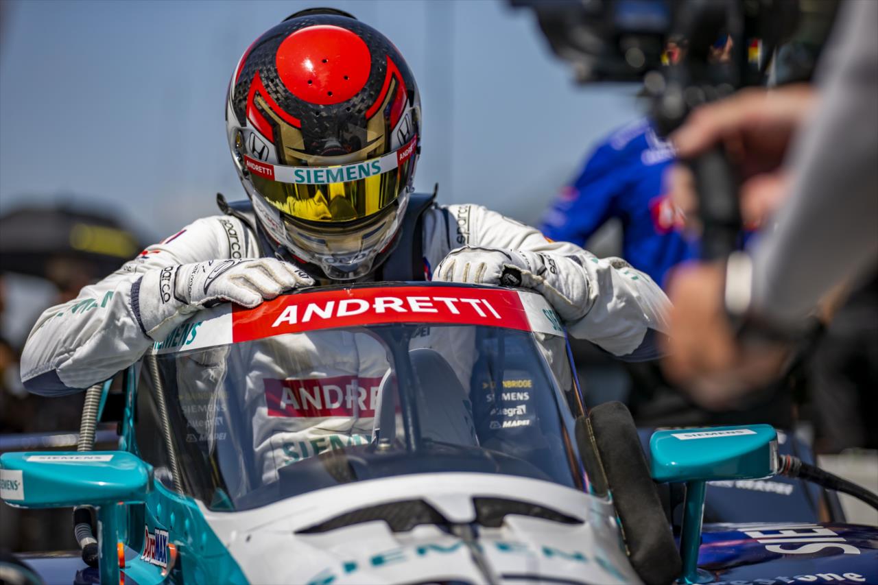 Kyle Kirkwood - Indianapolis 500 Practice - By: Amber Pietz -- Photo by: Amber Pietz
