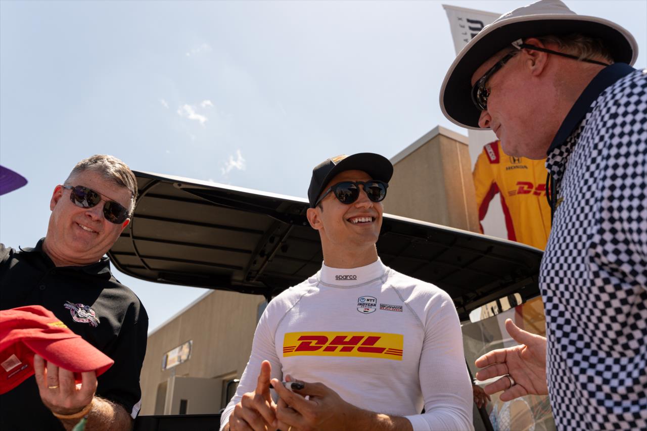 Alex Palou- Indianapolis 500 Practice - By: Josh Hernandez -- Photo by: Josh Hernandez