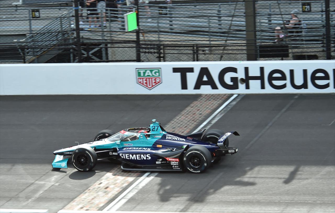Kyle Kirkwood - Indianapolis 500 Practice - By: Mike Young -- Photo by: Mike Young