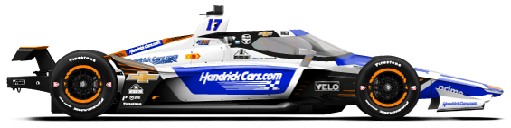 Driver of the #17 Kyle Larson's Car Livery