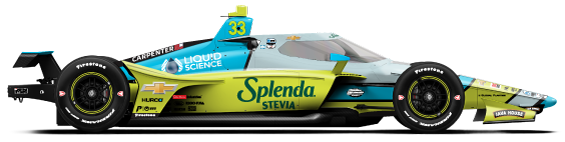 Driver of the #33 Ed Carpenter's Car Livery