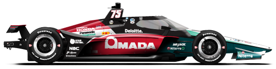 Driver of the #75 Takuma Sato's Car Livery