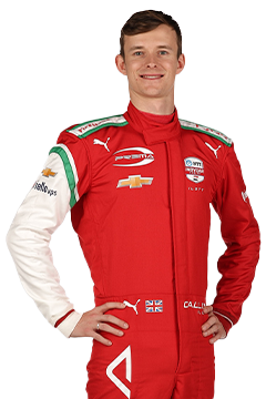 Bust of Callum Ilott, driver of the #90