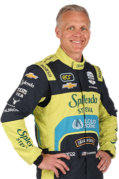 Bust of Ed Carpenter, driver of the #33